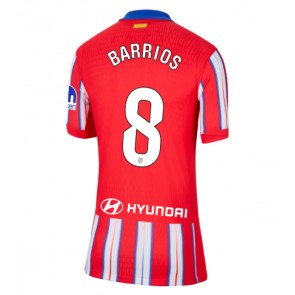 Atletico Madrid Pablo Barrios #8 Hjemmebanetrøje Dame 2024-25 Kort ærmer